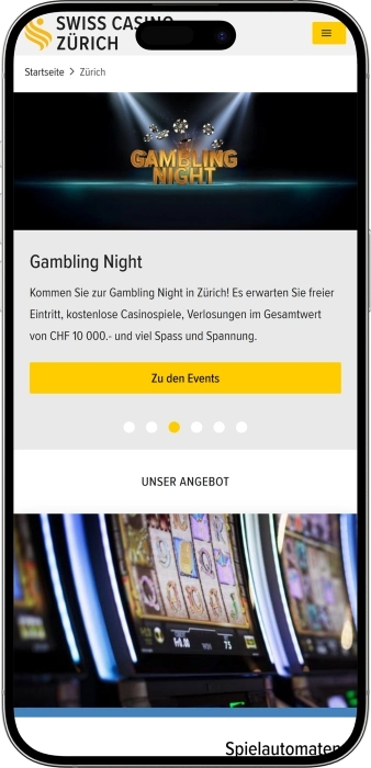 Swiss Casinos Zürich App